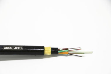 Kabel Listrik Fiber Optic Cable FRP Central Strength Diposisikan Di Luar Ruang Anggota