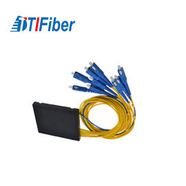Konektor SC / UPC Digital Optical Cable Splitter 2.0mm 1.5M 1X8 ABS Modul