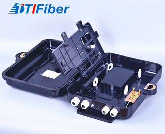 Kotak Distribusi Serat Optik FTTH 24 Port Indoor Luar SC / LC Adapter Cocok