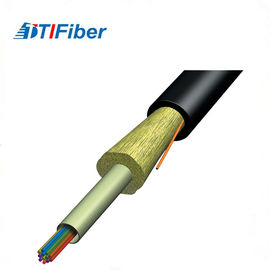 12 24 48 Core Aerial Fiber Optic Cable Tunggal Sheath ADSS All Dielectric Self