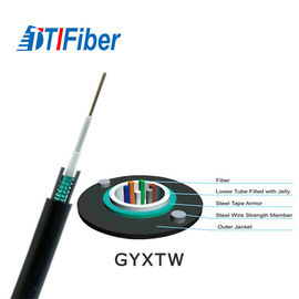 GYXTW Kabel Fiber Optik Single Mode Lapis Baja 2/4/6/12 Core 3 Tahun Garansi