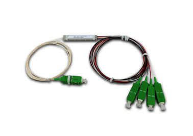 SC Connector Singlemode kabel optik splitter untuk Optical Signal Distribusi