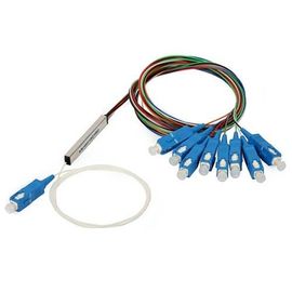 SC Connector Singlemode kabel optik splitter untuk Optical Signal Distribusi