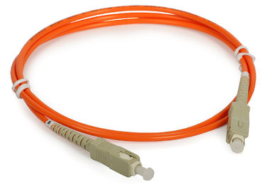 SC UPC Orange Aqua, Tes Kabel Serat Optik, Kabel Patch LAN