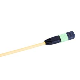 12core MPO serat optik kabel konektor dengan tinggi kembali rugi
