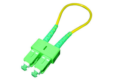 Singlemode SC Optic Loopback Fiber untuk CATV LAN WAN Uji Pengukuran