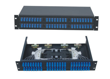 Laci Dummy 48 port Kotak Terminal Fiber untuk FC SC ST Adapter / jaringan CATV