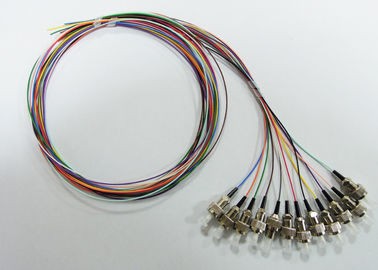 Premis Instalasi FC Simplex Fiber Optic Pigtail dengan 12 warna