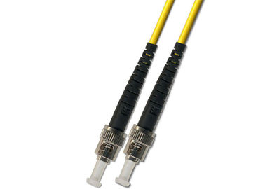 Hitam FTTH simplex ST Fiber Optic konektor Ferrule, PC / UPC
