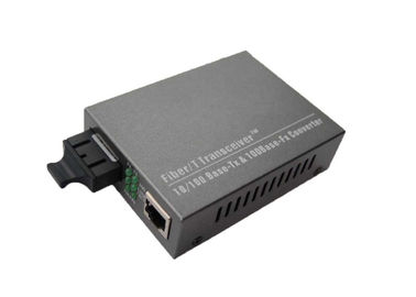 20KM singlemode LC Port fiber media converter pendukung aliran kontrol