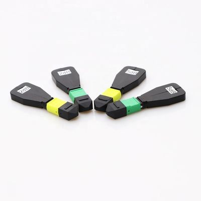 Loopback Optik Lc / Upc Atau Lc / Apc Duplex Pvc 9/125 Single Mode Fiber Optic Loopback