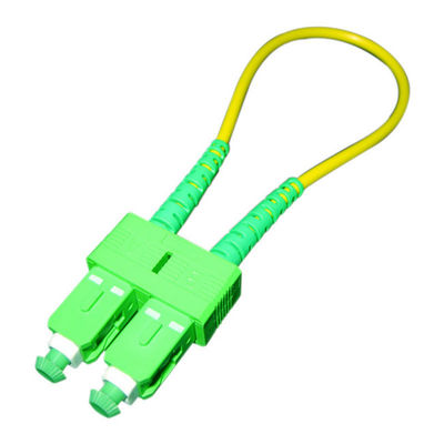 Loopback Optik Lc / Upc Atau Lc / Apc Duplex Pvc 9/125 Single Mode Fiber Optic Loopback