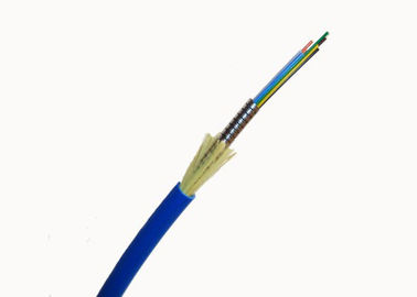 Simplex Indoor Fiber Optic Cable untuk Jaringan Telekomunikasi, Kuning