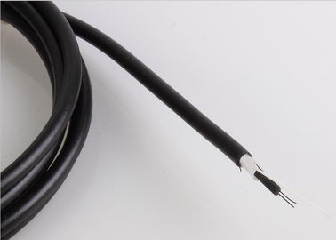 12cores Bow Type FTTH Drop Cable dengan Kawat Baja / Fiber Singlemode