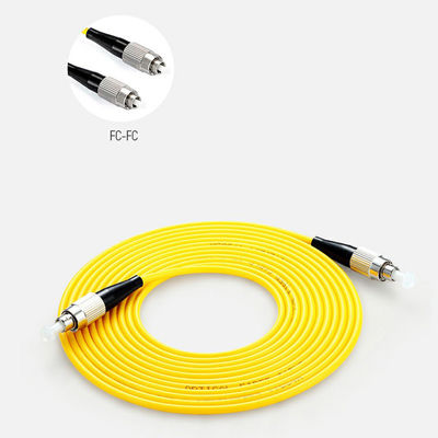 Kabel Patch Serat Optik LSZH Kuning Sc Lc UPC APC Sm 1m 5m 10m 15m