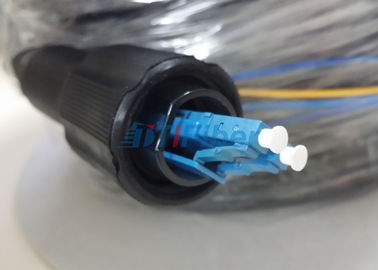 Kolam PDLC-DLC Waterproof kabel Patch Singlemode / Multimode untuk FTTA