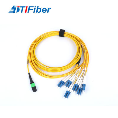 UPC - Kabel Batang SM MPO Dipoles LC / UPC Dengan Konektor Wanita
