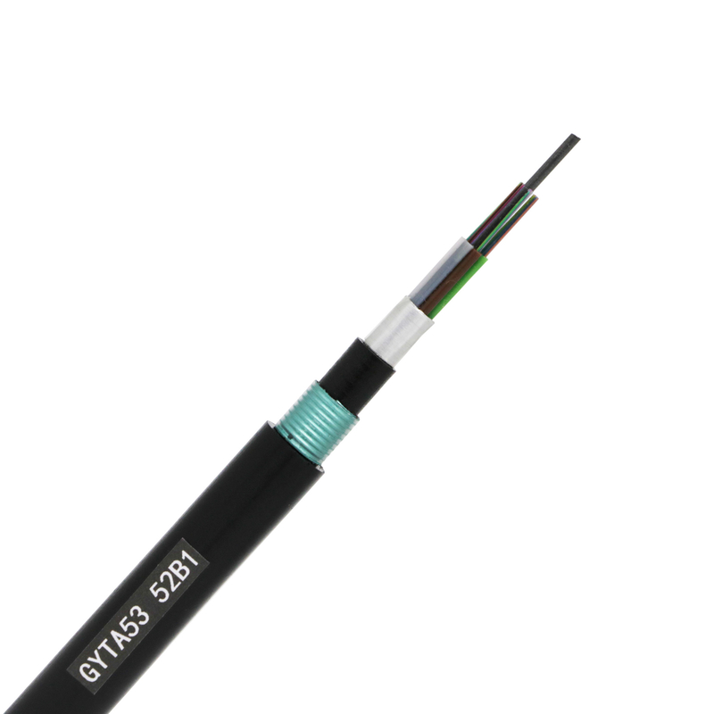 2 - 144 Cores Single Mode Instalasi Udara Dukungan Kabel Serat Optik Oem Odm