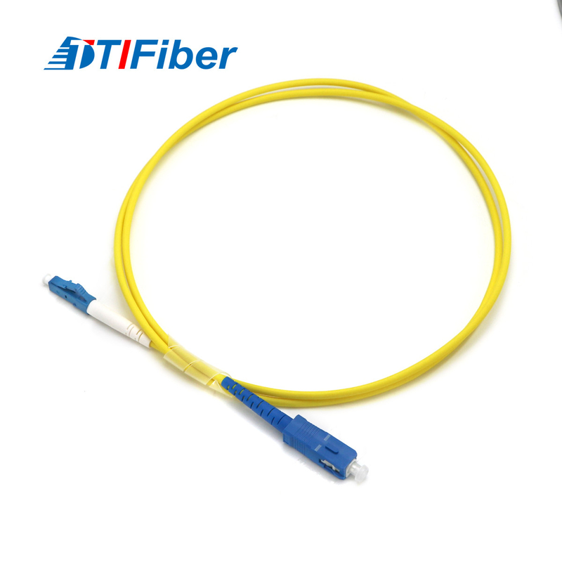 FTTX LC UPC-SC UPC SM SX Kabel Serat Optik Patch OEM ODM