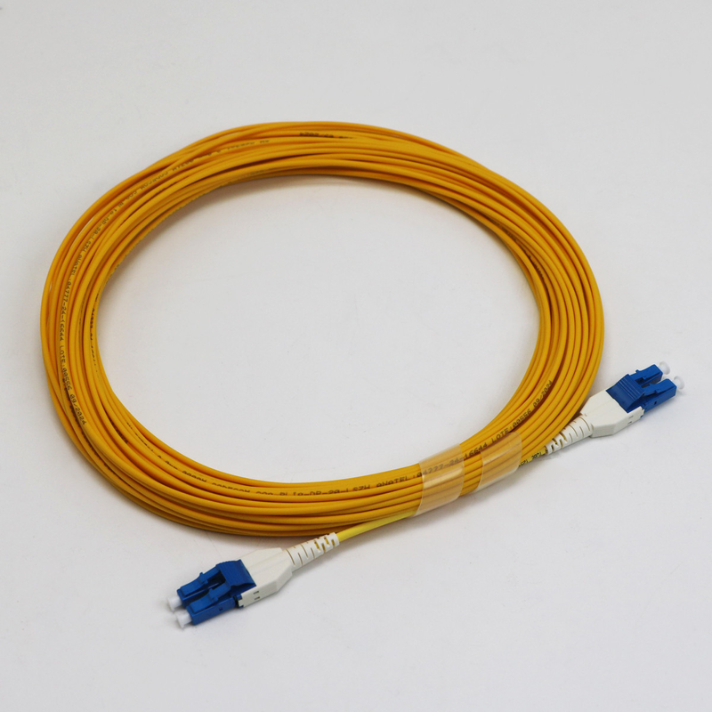 Uniboot LC Fiber Jumper 1M LC UPC Ke LC UPC Single Mode G657.A1 BendInsensitive 2mm LSZH Low Loss 0.15dB Fiber Patch Cord